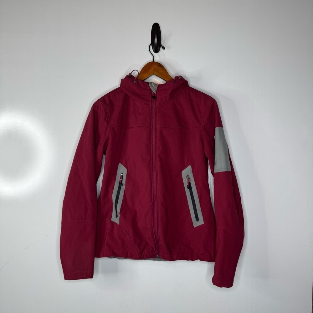 Eddie Bauer Womens Soft Shell Hooded Jacket Size Xsmall